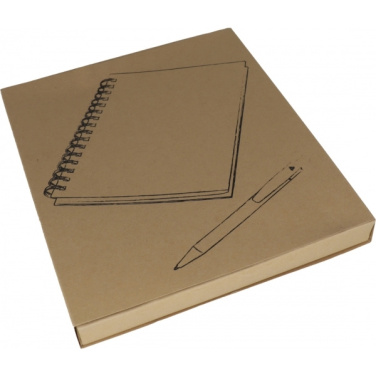 Logo trade advertising products picture of: A5 notebook PISA