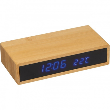 Logo trade promotional giveaway photo of: Desk clock TRONDHEIM