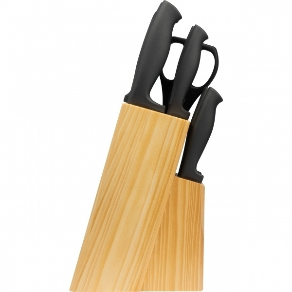 Logo trade promotional product photo of: Knife block BERLIN