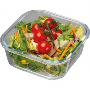 Logo trade corporate gift photo of: Food storage container ODENSE 700 ml