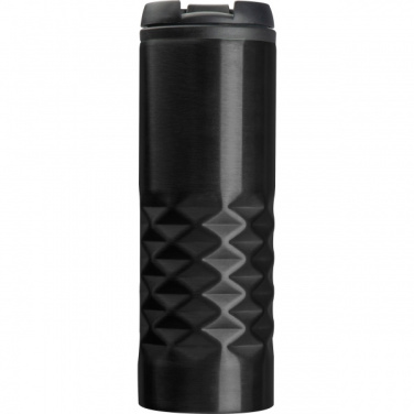 Logo trade promotional merchandise photo of: Thermal stainless steel mug SANTANDER 500 ml