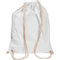 Cotton gym bag CARLSBAD, white