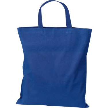 Logo trade business gift photo of: Cotton bag with short handles BREGENZ