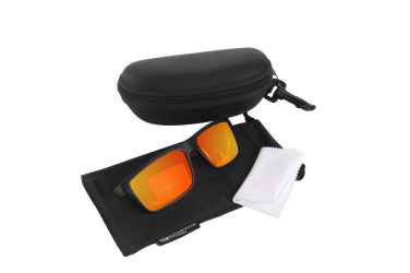 Logo trade corporate gift photo of: Sunglasses IRAVADI Schwarzwolf