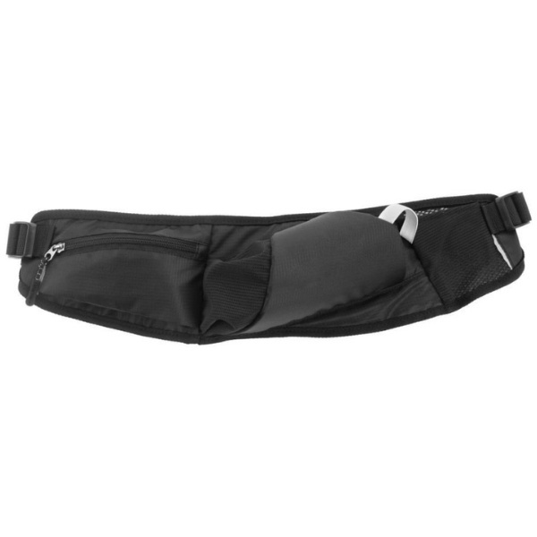 Logo trade promotional merchandise image of: Sport belt bag MAFADI Schwarzwolf