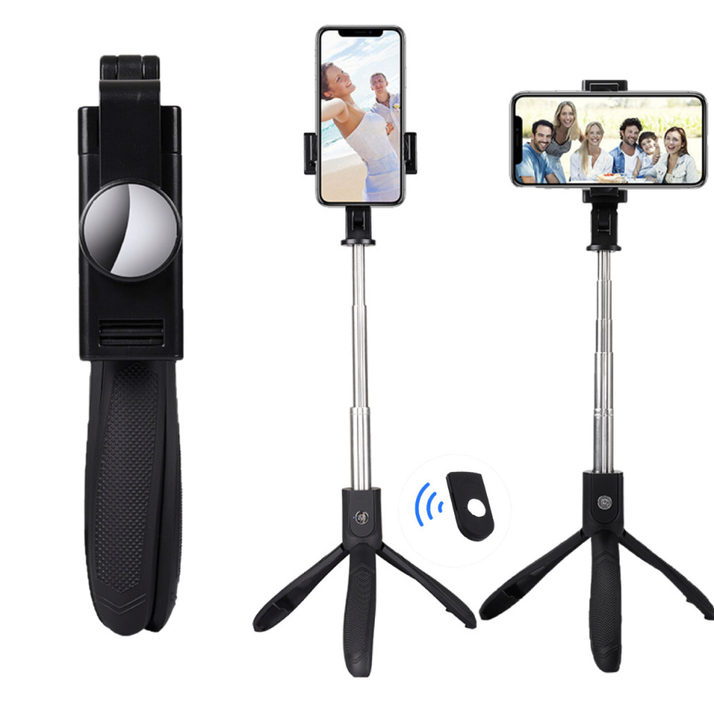 Logo trade promotional giveaways image of: Selfie stick with tripod, K06