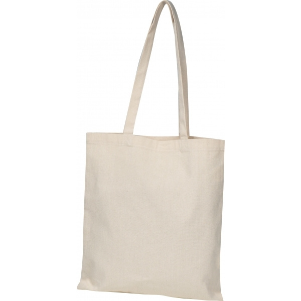 Logo trade promotional giveaway photo of: Organic cotton bag HONG KONG