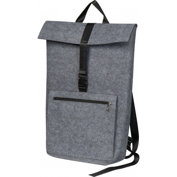 Logotrade promotional product picture of: RPET Felt Backpack BIRMINGHAM