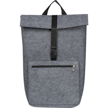 Logotrade business gift image of: RPET Felt Backpack BIRMINGHAM