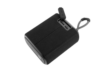 Logotrade promotional item image of: Waterproof bluetooth speaker HARDEOL Schwarzwolf