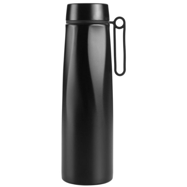 Logo trade promotional giveaway photo of: Thermo bottle NIKKO 500 ml Schwarzwolf