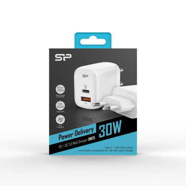 Logotrade promotional merchandise photo of: SILICON POWER fast charger QM25