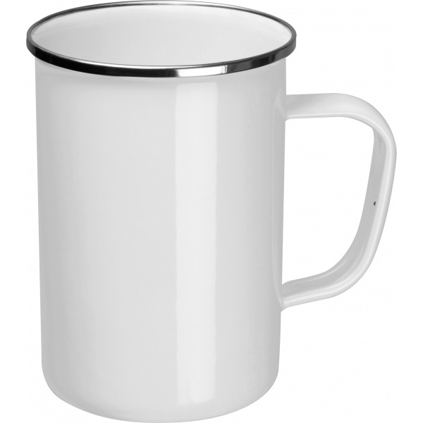 Logotrade corporate gift picture of: Enamel cup Adelaine