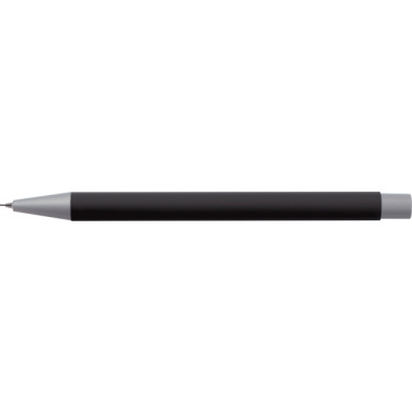 Logo trade promotional giveaways picture of: Mechanical pencil soft touch ANCONA