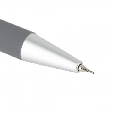 Logo trade corporate gifts image of: Mechanical pencil soft touch ANCONA