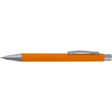 Logotrade promotional giveaway picture of: Mechanical pencil soft touch ANCONA