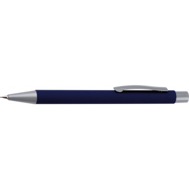 Logotrade promotional gift image of: Mechanical pencil soft touch ANCONA