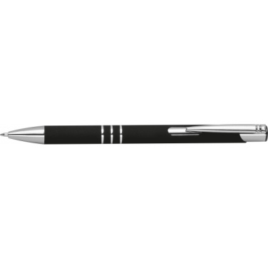 Logotrade business gift image of: Semi gel pen soft touch DUNMORE