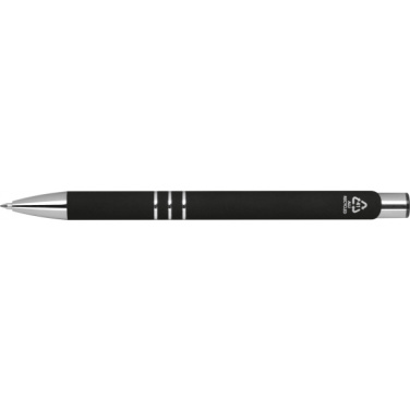 Logotrade promotional items photo of: Semi gel pen soft touch DUNMORE