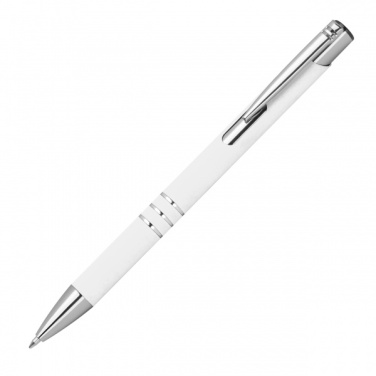 Logotrade promotional item image of: Semi gel pen soft touch DUNMORE