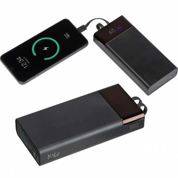 Logo trade corporate gift photo of: Power bank 20 000 mAh MARABELLA MoLu