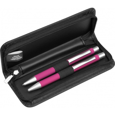 Logotrade promotional merchandise picture of: Writing set soft touch Uppsala