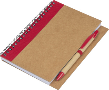 Logo trade promotional gifts image of: Spiral notebook Ravenna