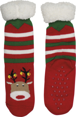 Logo trade promotional merchandise photo of: Christmas socks Lund