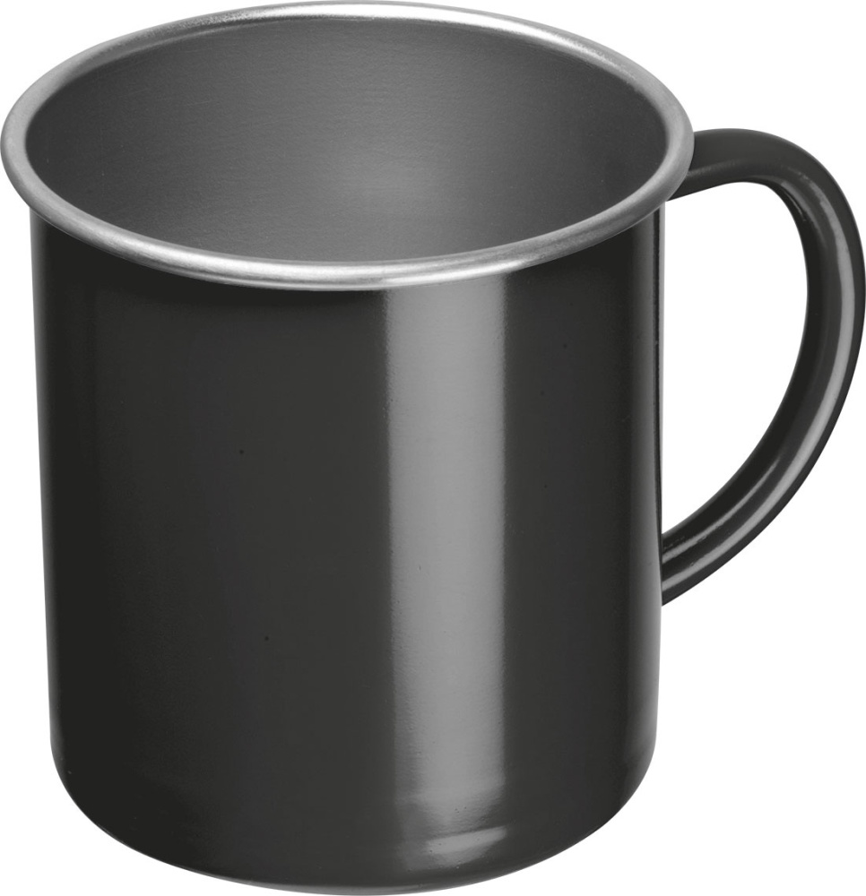 Logo trade promotional merchandise picture of: Steel cup Trezzo