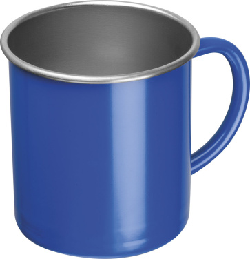 Logo trade promotional item photo of: Steel cup Trezzo