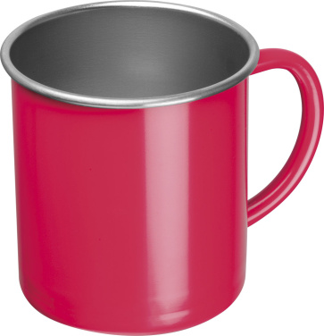 Logotrade promotional gift picture of: Steel cup Trezzo