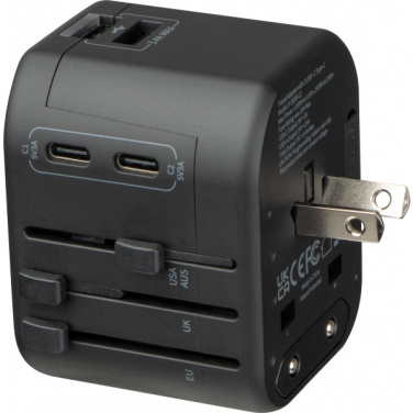 Logo trade promotional products image of: Travel Adapter Maracena