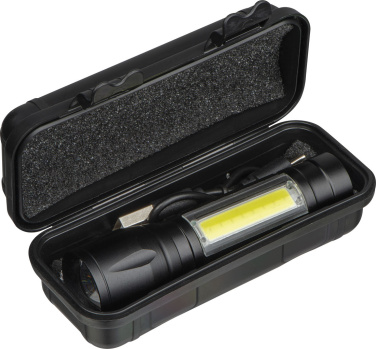 Logotrade promotional gifts photo of: Rechargeable flashlight Tokyo