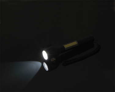 Logo trade promotional gifts image of: Rechargeable flashlight Trent