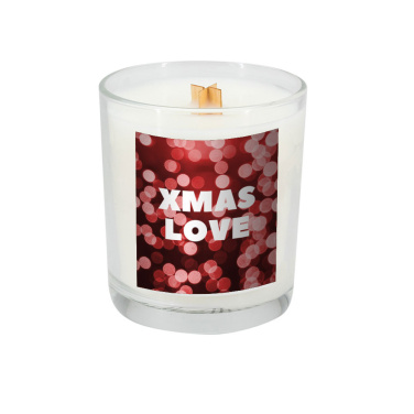 Logotrade corporate gift picture of: Soy candle 190g Christmas love