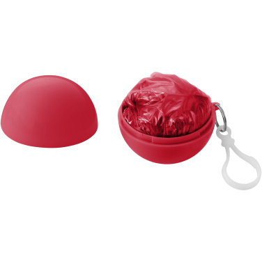 Logotrade promotional merchandise picture of: Xina rain poncho in storage ball with keychain