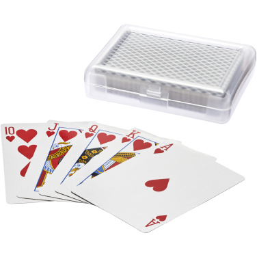 Logotrade promotional merchandise picture of: Reno playing cards set in case