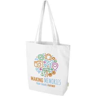 Logo trade corporate gifts picture of: Orissa 270 g/m² organic tote bag 10L