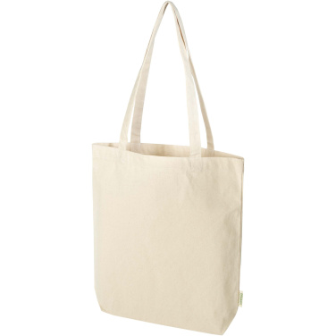 Logo trade promotional gifts picture of: Orissa 270 g/m² organic tote bag 10L