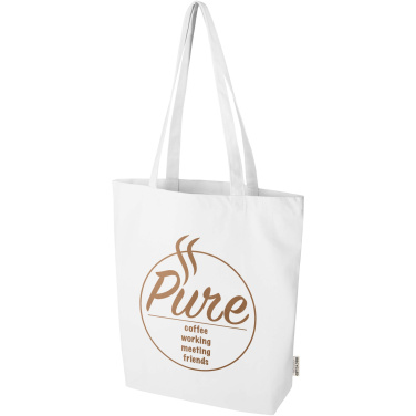 Logo trade advertising products image of: Florida 270 g/m² GRS recycled tote bag 10L