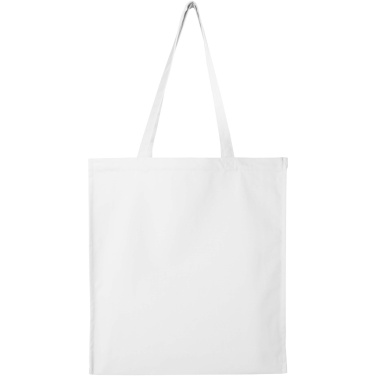 Logo trade business gifts image of: Florida 270 g/m² GRS recycled gusset tote bag 14L