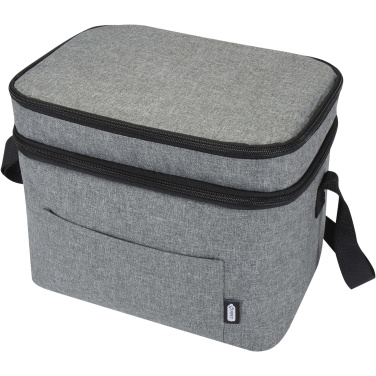 Logo trade promotional products picture of: Tundra GRS RPET double compartments cooler bag 13L