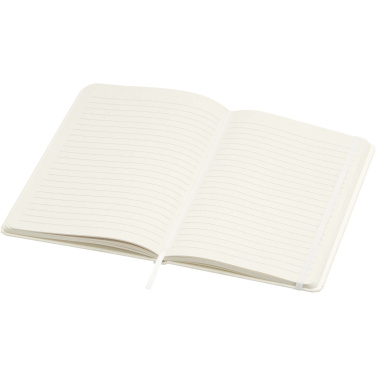 Logotrade promotional merchandise photo of: Bass A5 recycled hard cover notebook with lined pages