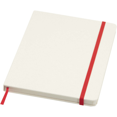 Logotrade promotional merchandise photo of: Bass A5 recycled hard cover notebook with lined pages