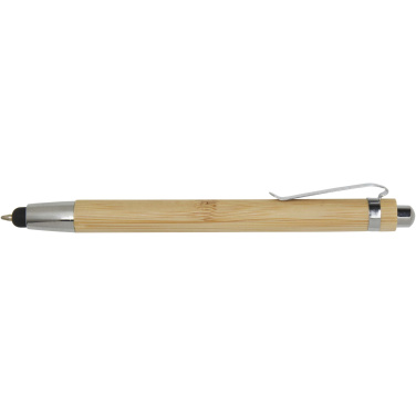 Logo trade corporate gifts picture of: Elm bamboo ballpoint pen