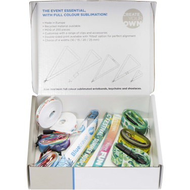 Logo trade promotional merchandise photo of: Sublimation lanyards sample box