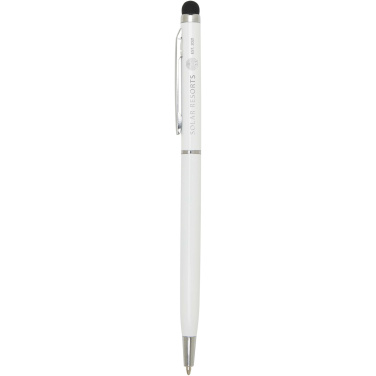 Logo trade promotional gifts picture of: Ore aluminium ballpoint pen with stylus