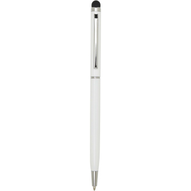 Logo trade promotional merchandise photo of: Ore aluminium ballpoint pen with stylus