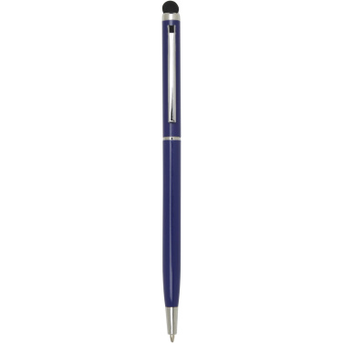 Logo trade promotional merchandise photo of: Ore aluminium ballpoint pen with stylus