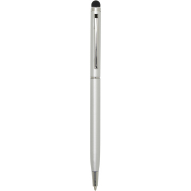 Logo trade promotional item photo of: Ore aluminium ballpoint pen with stylus